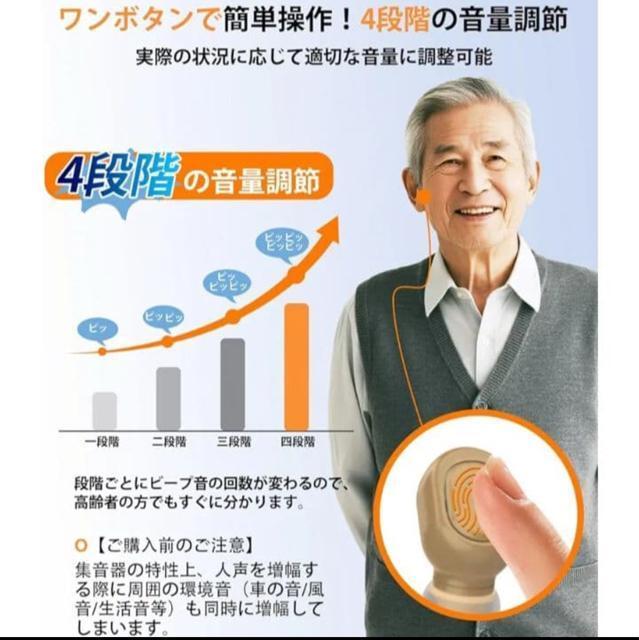 集音器 高齢者 しゅうおんき 4段階音量調整 音声拡聴器 1200mah充電 < 家電/AV 集音器 高齢者 しゅうおんき 4段階音量調整 音声拡聴器 1200mah充電 < 家電/AVの