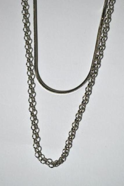 �V�i JEANASIS �W�[�i�V�X 4����MIX�`�F�[���l�b�N���X �V���o�[ ���f�B�[�X �L���C�� �J�W���A�� �G���K���g ���g�p �� �u�����h�� 