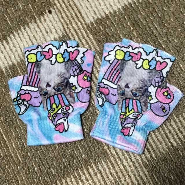 ACDCRAG・スイーツ猫柄指無し手袋 < ブランド ACDCRAG・スイーツ猫柄指無し手袋 < ブランドの