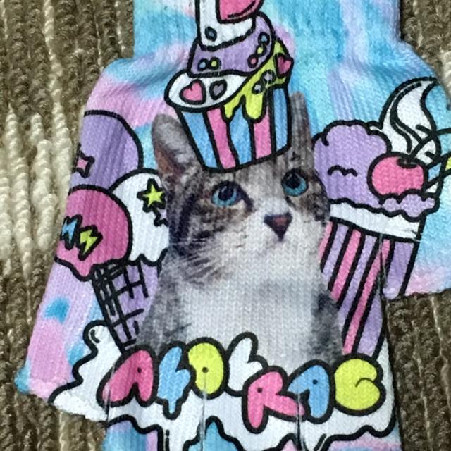 ACDCRAG・スイーツ猫柄指無し手袋 < ブランド ACDCRAG・スイーツ猫柄指無し手袋 < ブランドの