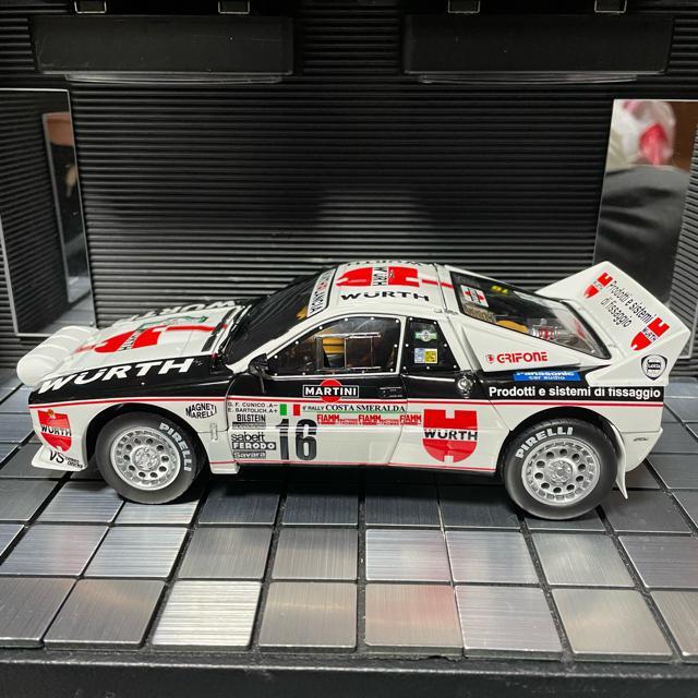 未展示品 京商 1/18 ランチア ラリー 037 1983 Costa Smeralda < ホビー  未展示品 京商 1/18 ランチア ラリー 037 1983 Costa Smeralda < ホビーの