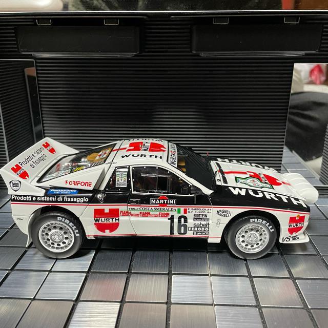 未展示品 京商 1/18 ランチア ラリー 037 1983 Costa Smeralda < ホビー  未展示品 京商 1/18 ランチア ラリー 037 1983 Costa Smeralda < ホビーの