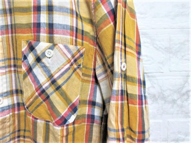 ☆nano・universe ナノユニバース 7分袖シャツ チェックシャツ/メンズ/M☆新品 < ブランド ☆nano・universe ナノユニバース 7分袖シャツ チェックシャツ/メンズ/M☆新品 < ブランドの