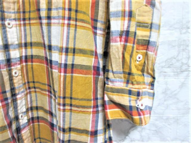 ☆nano・universe ナノユニバース 7分袖シャツ チェックシャツ/メンズ/M☆新品 < ブランド ☆nano・universe ナノユニバース 7分袖シャツ チェックシャツ/メンズ/M☆新品 < ブランドの