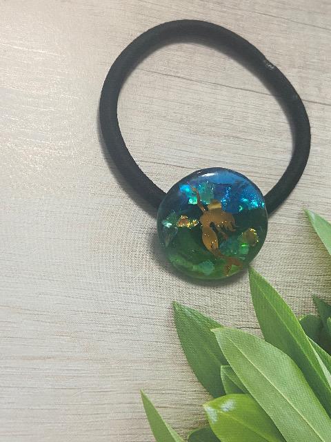 ハンドメイド レジン マーメイド ヘアゴム < 女性ファッション  ハンドメイド レジン マーメイド ヘアゴム  < 女性ファッションの