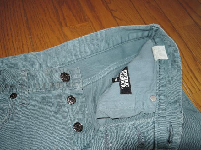 HYSTERIC GLAMOUR qXebNO}[ J[ fj pc 30 R[eBOH  uh 