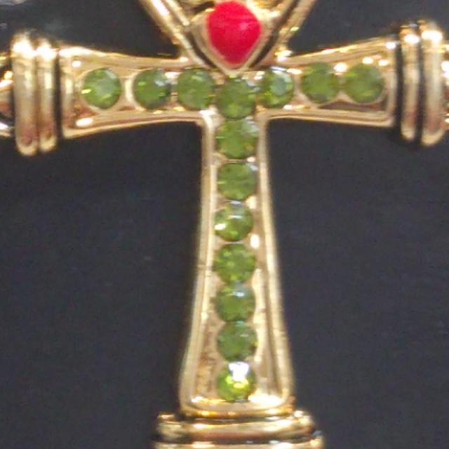 AzureGreen: Ankh Cross アンククロス フルール・ド・リス < 女性アクセサリー/時計  AzureGreen: Ankh Cross アンククロス フルール・ド・リス < 女性アクセサリー/時計の