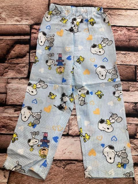 送料無料!大人気!【スヌーピー&ハート柄】リップル生地 綿100%子供半袖&長パンツ パジャマ(画像から)1組 < キッズ/ベビー  送料無料!大人気!【スヌーピー&ハート柄】リップル生地 綿100%子供半袖&長パンツ パジャマ(画像から)1組 < キッズ/ベビーの