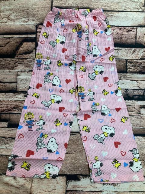 送料無料!大人気!【スヌーピー&ハート柄】リップル生地 綿100%子供半袖&長パンツ パジャマ(画像から)1組 < キッズ/ベビー  送料無料!大人気!【スヌーピー&ハート柄】リップル生地 綿100%子供半袖&長パンツ パジャマ(画像から)1組 < キッズ/ベビーの