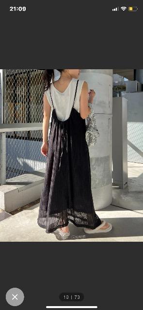 ciao panic typy  涼しげなメッシュラインワンピース 美品 < ブランド  ciao panic typy  涼しげなメッシュラインワンピース 美品 < ブランドの