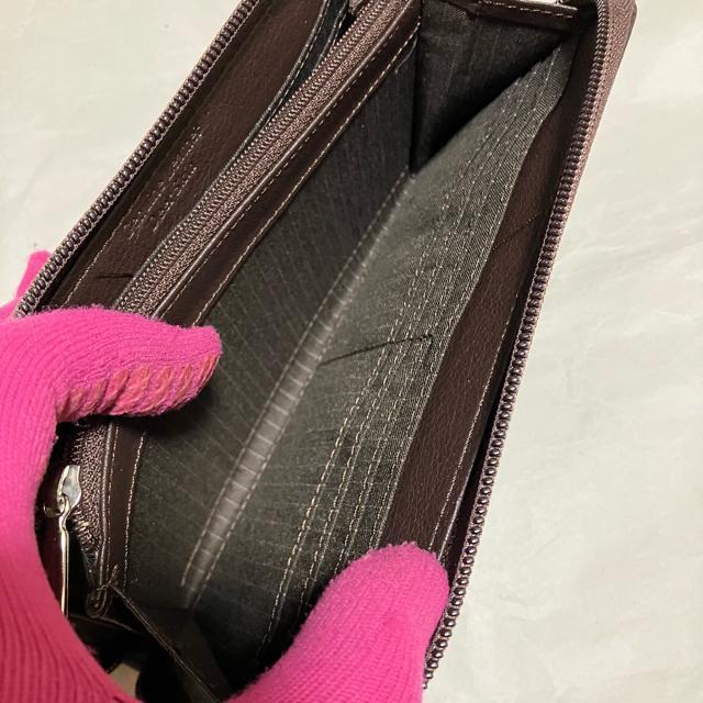 @【ノーブランド扱い】【鹿革】 本革 / ラウンドファスナー 長財布 < 女性ファッション @【ノーブランド扱い】【鹿革】 本革 / ラウンドファスナー 長財布 < 女性ファッションの