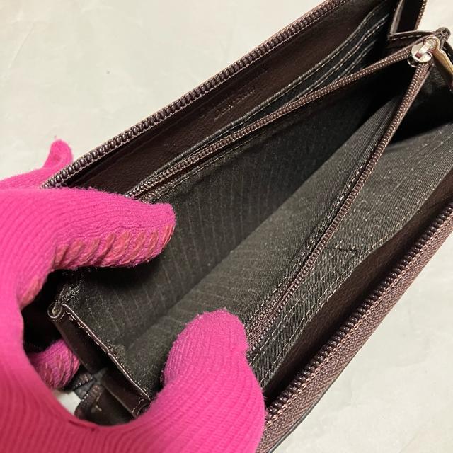 @【ノーブランド扱い】【鹿革】 本革 / ラウンドファスナー 長財布 < 女性ファッション @【ノーブランド扱い】【鹿革】 本革 / ラウンドファスナー 長財布 < 女性ファッションの