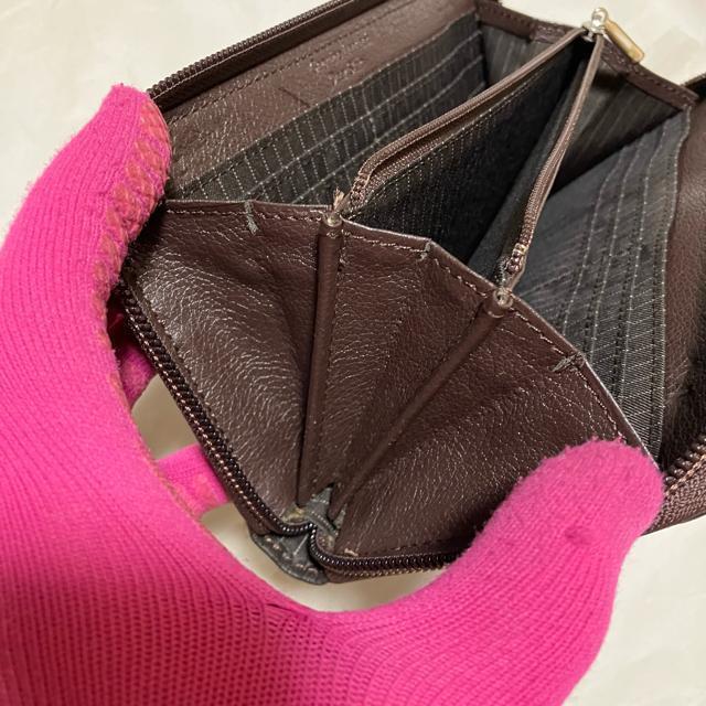 @【ノーブランド扱い】【鹿革】 本革 / ラウンドファスナー 長財布 < 女性ファッション @【ノーブランド扱い】【鹿革】 本革 / ラウンドファスナー 長財布 < 女性ファッションの