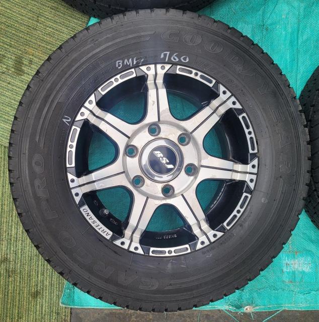 BSJ ARTESANO zC[15C`6J+45  PCD139.7 ^Ct4{Zbg195/80R15 107/10  /oCN