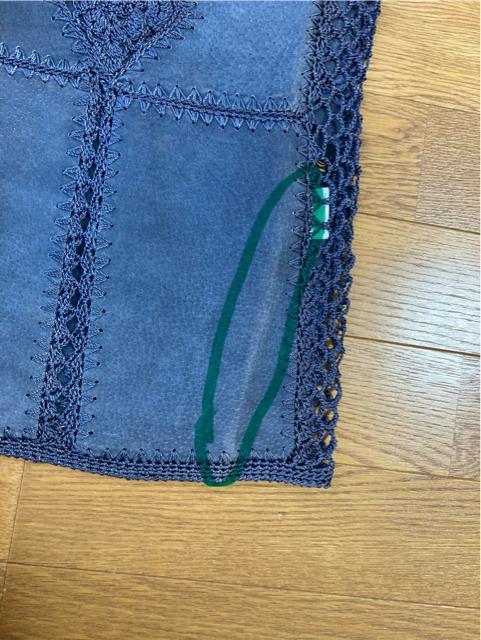 2095.未使用☆ヴィンテージ☆レザーパッチワークレースベスト☆本革 < 女性ファッション 2095.未使用☆ヴィンテージ☆レザーパッチワークレースベスト☆本革 < 女性ファッションの