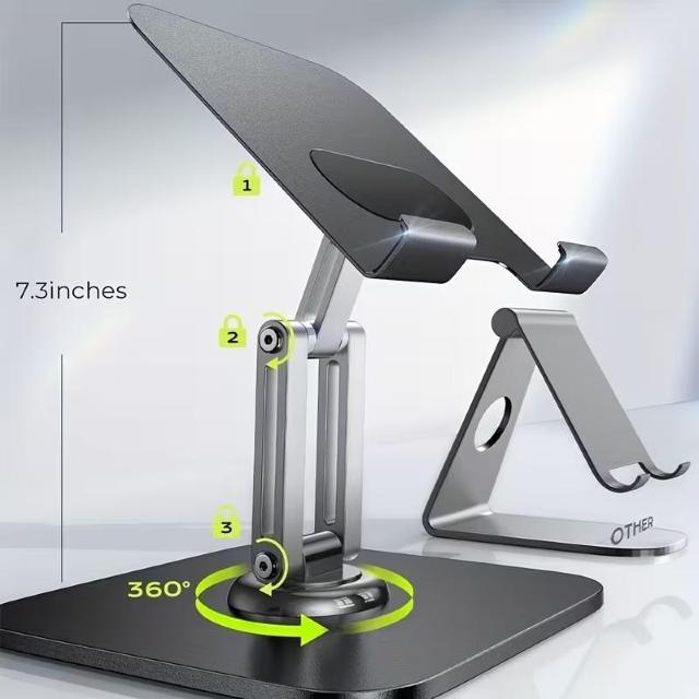 �����X���i1490�~���y���ϋv�z��]�����܂肽���ݎ������\�^�u���b�g�X�^���h - ���ϋv�S���A360����]iPad/�X�}�z/ �� PC�{��/���Ӌ@��� 