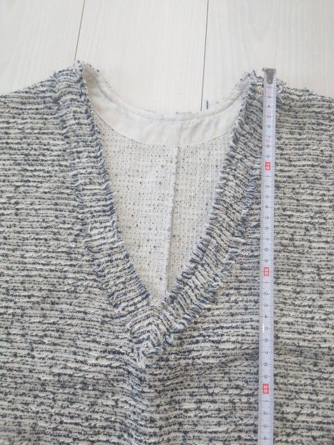 美品 トレンド rpsミックスツイードVネックベスト < ブランド 美品 トレンド rpsミックスツイードVネックベスト < ブランドの