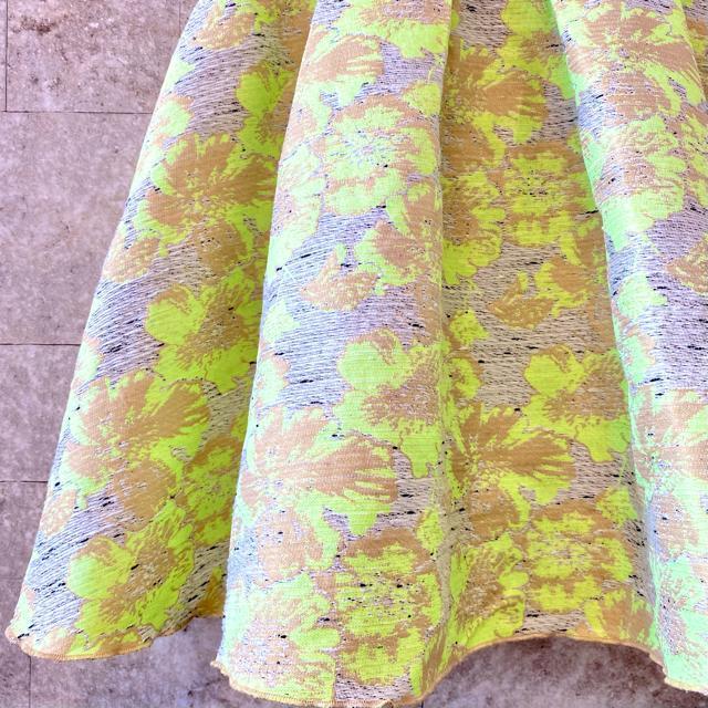 新品・未使用品 Mirror9 ノースリーブ フレアワンピース yellow < 女性ファッション 新品・未使用品 Mirror9 ノースリーブ フレアワンピース yellow < 女性ファッションの