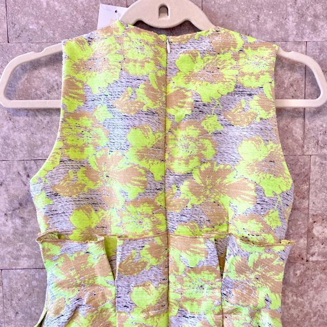 新品・未使用品 Mirror9 ノースリーブ フレアワンピース yellow < 女性ファッション 新品・未使用品 Mirror9 ノースリーブ フレアワンピース yellow < 女性ファッションの