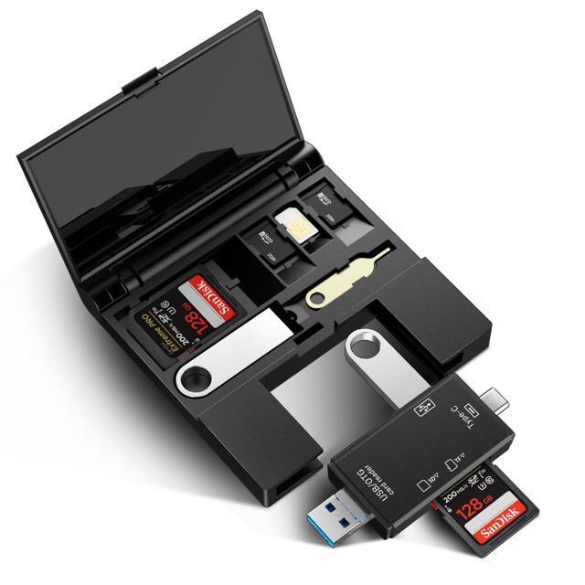 iphone SDカードリーダーType-C/Micro収納ボックス型 3in1 多機能・高速度転送 収納ボックス型 USB3.0 < PC本体/周辺機器 iphone SDカードリーダーType-C/Micro収納ボックス型 3in1 多機能・高速度転送 収納ボックス型 USB3.0 < PC本体/周辺機器の