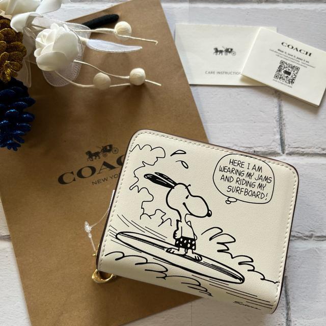 900円スタ【大人気】【COACH X PEANUTS】ビルフォールドウォレット