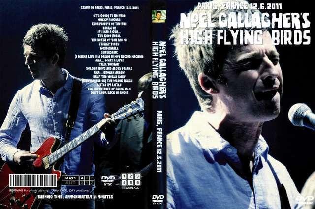 ᑗNOEL GALLAGHER'S HIGH FLYING BIRDS PARIS 2011   CD/DVD/rfI 