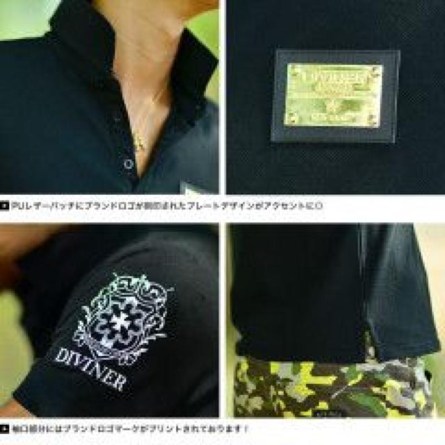 【DIVINER/ディヴァイナー】レザー鉄板プレートエンブレムロゴポロシャツ グレー < 男性ファッション 【DIVINER/ディヴァイナー】レザー鉄板プレートエンブレムロゴポロシャツ グレー < 男性ファッションの