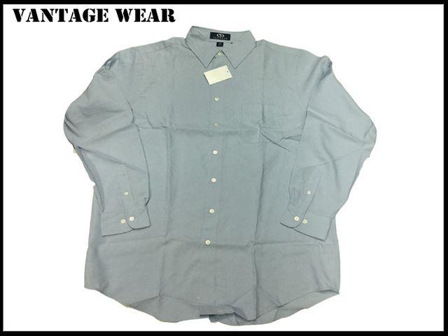 新 【ライトブル色-XLT】Vantage長袖シャツアメリカ輸入品 < 男性ファッション 新 【ライトブル色-XLT】Vantage長袖シャツアメリカ輸入品 < 男性ファッションの
