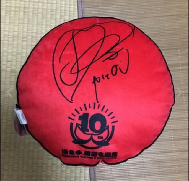 しまむら×ももいろクローバーZ・円型クッション小赤百田夏菜子 < タレントグッズ  しまむら×ももいろクローバーZ・円型クッション小赤百田夏菜子 < タレントグッズの