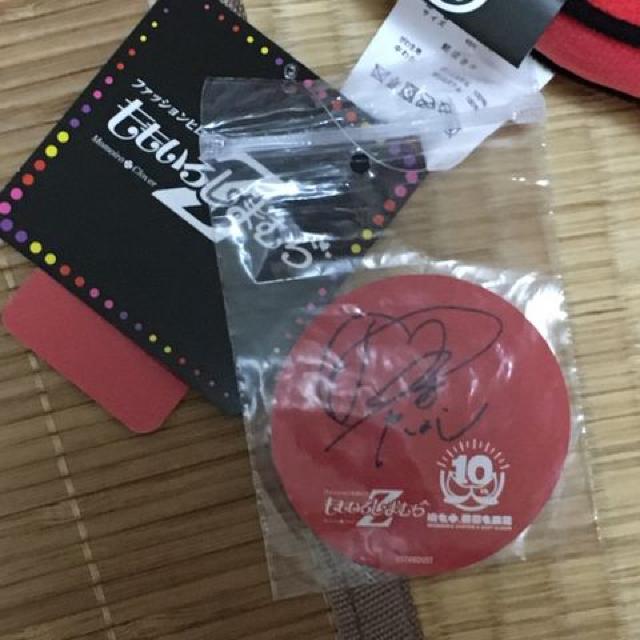 しまむら×ももいろクローバーZ・円型クッション小赤百田夏菜子 < タレントグッズ  しまむら×ももいろクローバーZ・円型クッション小赤百田夏菜子 < タレントグッズの