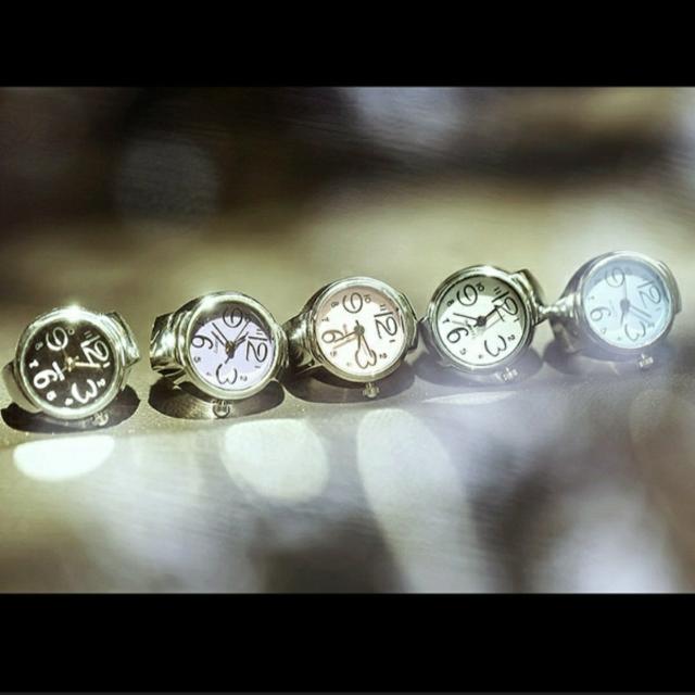 新品 未使用 指輪 時計 シンプル 9色セット < 女性アクセサリー/時計  新品 未使用 指輪 時計 シンプル 9色セット < 女性アクセサリー/時計の