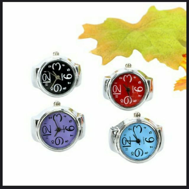 新品 未使用 指輪 時計 シンプル 9色セット < 女性アクセサリー/時計  新品 未使用 指輪 時計 シンプル 9色セット < 女性アクセサリー/時計の