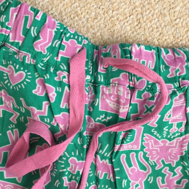 ユニクロ×キースヘリング・グラフィック柄ショートルームパンツ < ブランド  ユニクロ×キースヘリング・グラフィック柄ショートルームパンツ < ブランドの