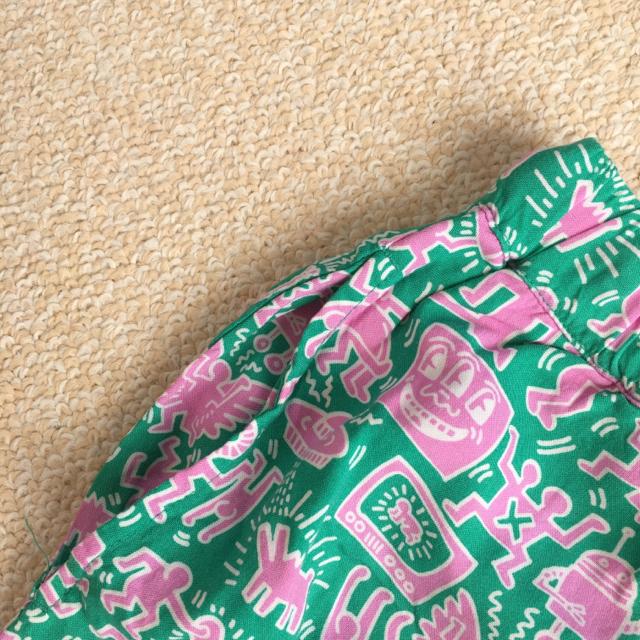 ユニクロ×キースヘリング・グラフィック柄ショートルームパンツ < ブランド  ユニクロ×キースヘリング・グラフィック柄ショートルームパンツ < ブランドの