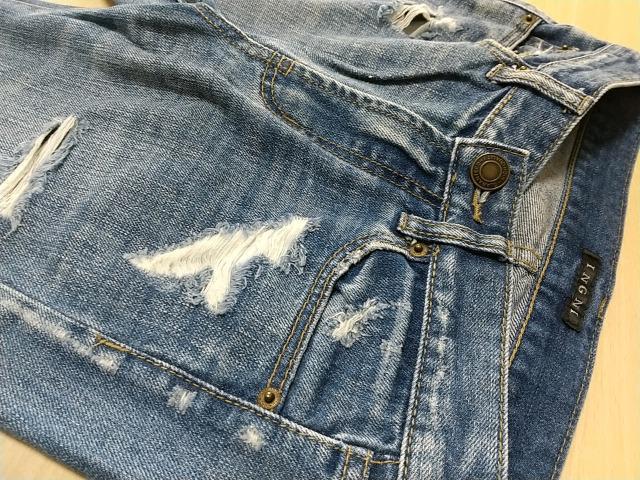 INGNIのダメージジーンズ★Sサイズ < 女性ファッション INGNIのダメージジーンズ★Sサイズ < 女性ファッションの