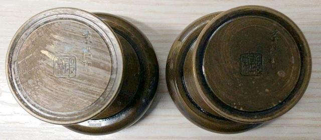 仏飯器 高さ約6.5cm×口径5.5cm 2個セット 真鍮製 お供え < インテリア/ライフ  仏飯器 高さ約6.5cm×口径5.5cm 2個セット 真鍮製 お供え < インテリア/ライフの