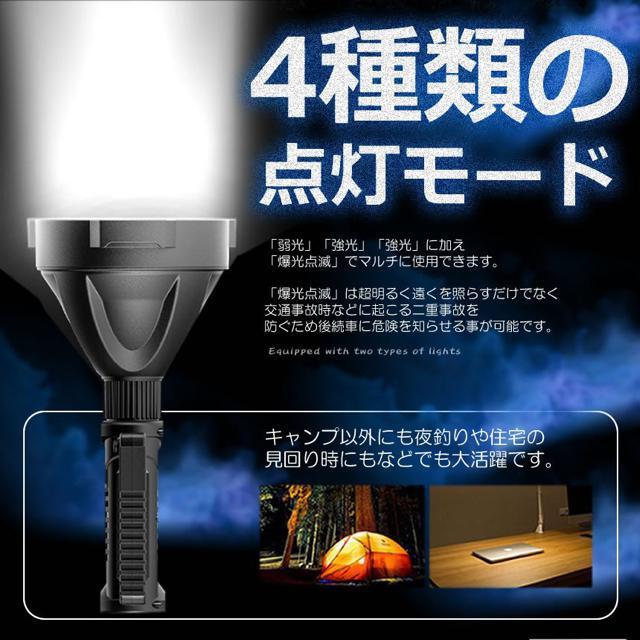 スタンド付き USB充電式 爆光 サーチライト 2WAY COB マルチ 懐中電灯 4つの点灯 照明 ランプ < 家電/AV  スタンド付き USB充電式 爆光 サーチライト 2WAY COB マルチ 懐中電灯 4つの点灯 照明 ランプ < 家電/AVの