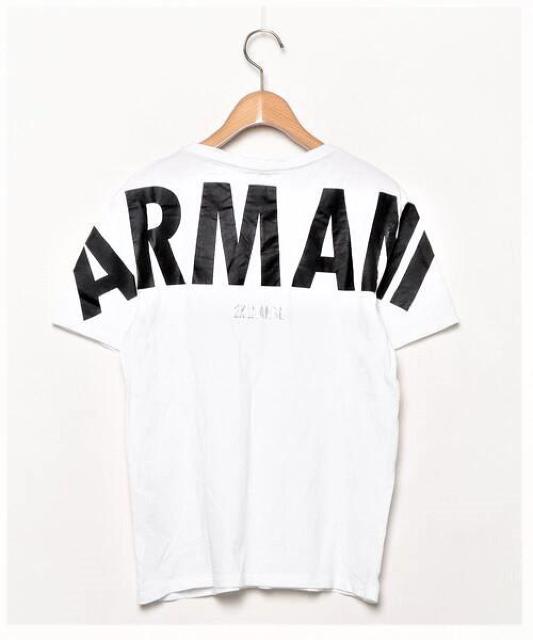 ☆ARMANI EXCHANGE アルマーニ エクスチェンジ プリント ビッグ ロゴ Tシャツ/メンズ/XS/白☆新作モデル < ブランド ☆ARMANI EXCHANGE アルマーニ エクスチェンジ プリント ビッグ ロゴ Tシャツ/メンズ/XS/白☆新作モデル < ブランドの