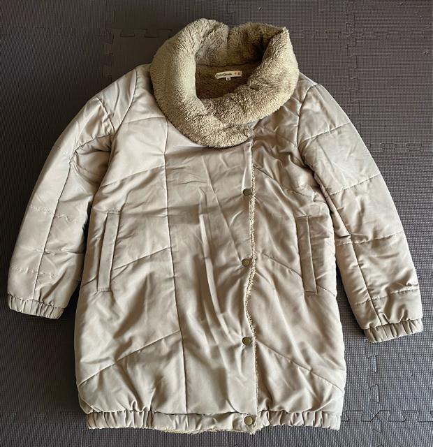 SHOO LA-RUE. Cutie Blonde C.B. キューティーブロンド ロング ボアコート ベージュレディース M < 女性ファッション  SHOO LA-RUE. Cutie Blonde C.B. キューティーブロンド ロング ボアコート ベージュレディース M  < 女性ファッションの