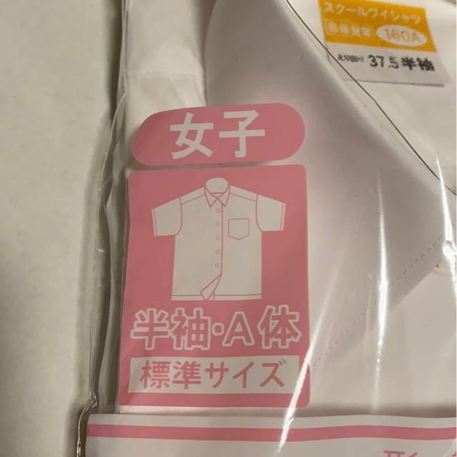 女子用半袖スクールシャツ☆ワイシャツ160A < キッズ/ベビー  女子用半袖スクールシャツ☆ワイシャツ160A < キッズ/ベビーの