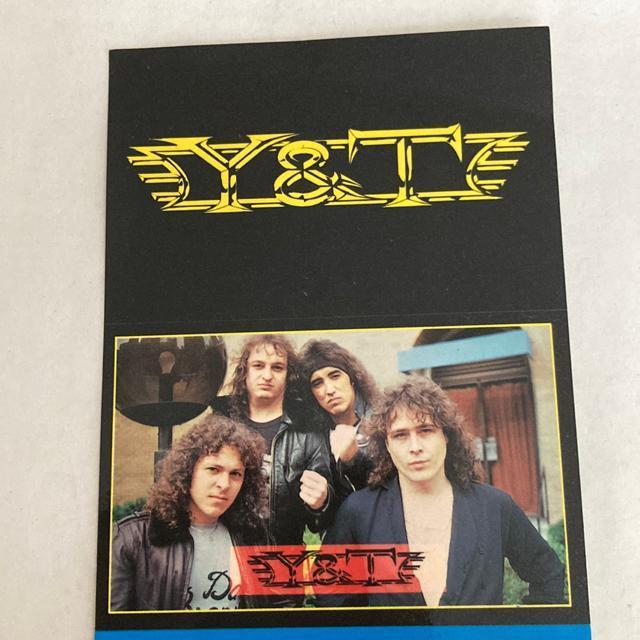 1985年当時物 Y&T / ダウン・フォー・ザ・カウント アルバム予約特典ステッカー  ハードロック ヘヴィメタル < CD/DVD/ビデオ  1985年当時物 Y&T / ダウン・フォー・ザ・カウント アルバム予約特典ステッカー  ハードロック ヘヴィメタル < CD/DVD/ビデオの