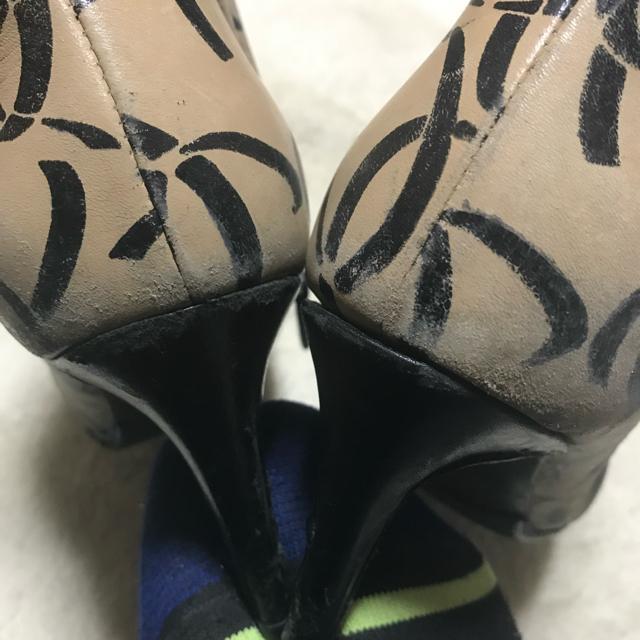 ヴィンテージ シャネル CoCoレザーショートブーツ ベージュ34.5 21.5cm 現状品 < ブランド  ヴィンテージ シャネル CoCoレザーショートブーツ ベージュ34.5 21.5cm 現状品 < ブランドの