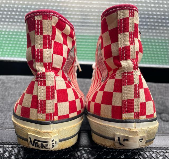 デッドストック 90's 後期 VANS OFF THE WALL チェッカー 赤 オールスター 28.5cm / ビンテージ < ブランド  デッドストック 90's 後期 VANS OFF THE WALL チェッカー 赤 オールスター 28.5cm / ビンテージ < ブランドの