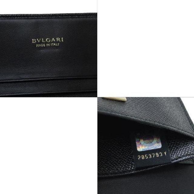 ◆ 本物 美品 ◆ BVLGARI ブルガリ カードホルダー カードケース 名刺入れ レザー ブラック 黒 人気 280520 < ブランド  ◆ 本物 美品 ◆ BVLGARI ブルガリ カードホルダー カードケース 名刺入れ レザー ブラック 黒 人気 280520 < ブランドの