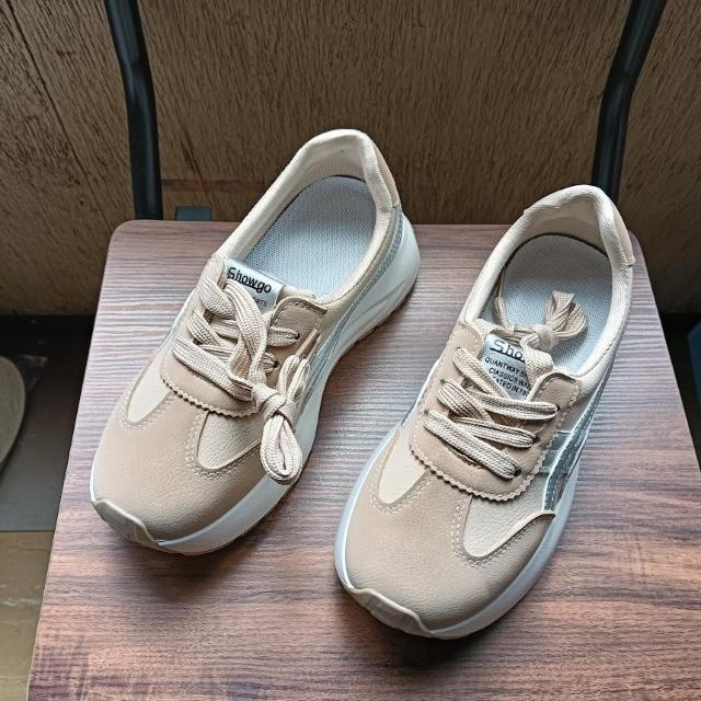 新品 23cm レディース スニーカー ベージュ シューズ 靴 厚底 カジュアル < 女性ファッション  新品 23cm レディース スニーカー ベージュ シューズ 靴 厚底 カジュアル  < 女性ファッションの