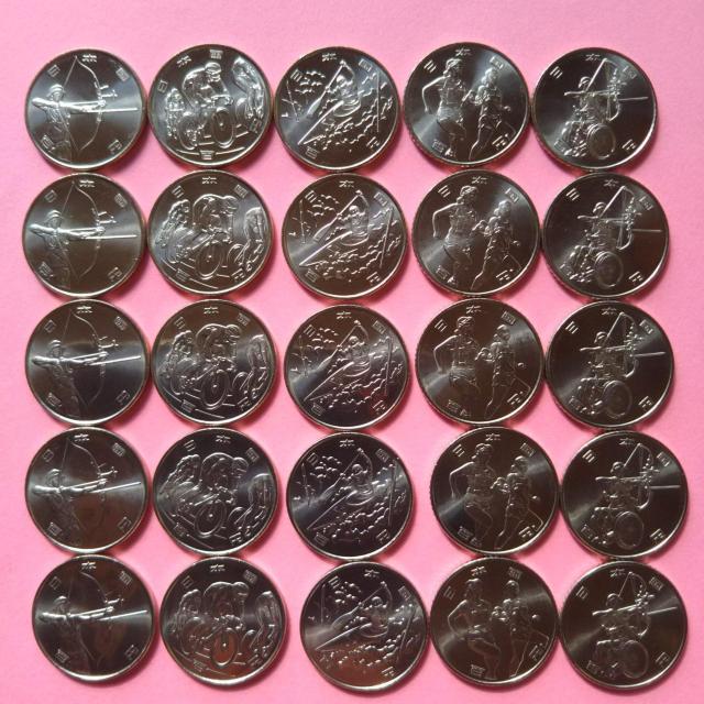 ★東京2020オリンピック・パラリンピック!第3次!100円硬貨!各5枚の合計25枚!数量限定! < ホビー  ★東京2020オリンピック・パラリンピック!第3次!100円硬貨!各5枚の合計25枚!数量限定!  < ホビーの