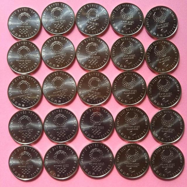 ★東京2020オリンピック・パラリンピック!第3次!100円硬貨!各5枚の合計25枚!数量限定! < ホビー  ★東京2020オリンピック・パラリンピック!第3次!100円硬貨!各5枚の合計25枚!数量限定! < ホビーの