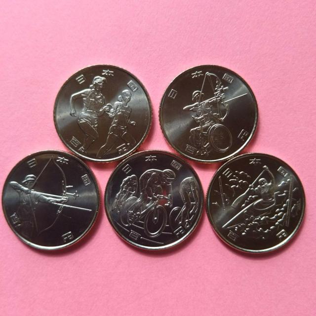 ★東京2020オリンピック・パラリンピック!第3次!100円硬貨!各5枚の合計25枚!数量限定! < ホビー  ★東京2020オリンピック・パラリンピック!第3次!100円硬貨!各5枚の合計25枚!数量限定! < ホビーの