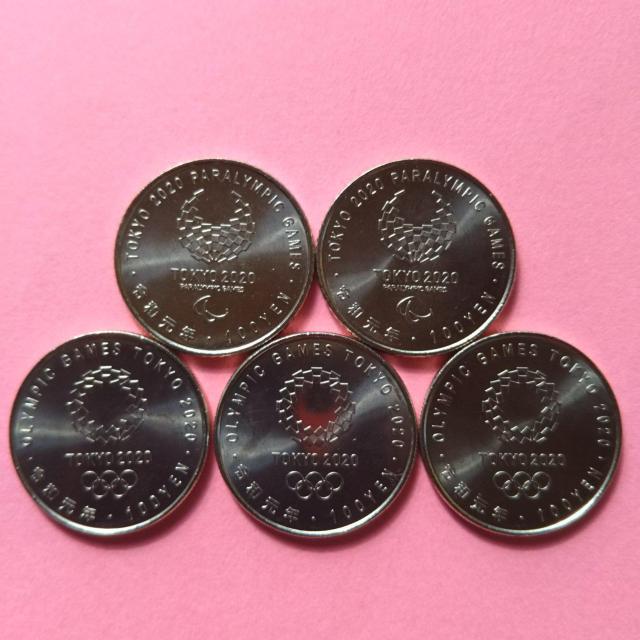 ★東京2020オリンピック・パラリンピック!第3次!100円硬貨!各5枚の合計25枚!数量限定! < ホビー  ★東京2020オリンピック・パラリンピック!第3次!100円硬貨!各5枚の合計25枚!数量限定! < ホビーの
