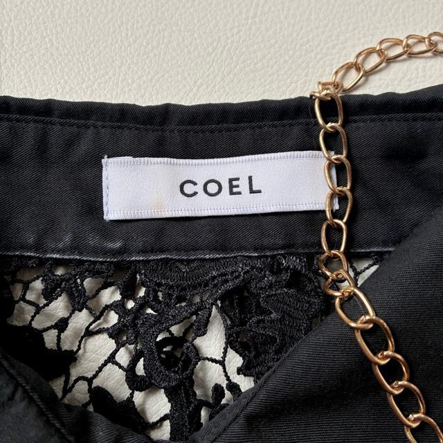 ◆美品◆COEL◆ビッグレースシャツ◆総レース◆ブラック◆黒◆フォーマル◆フリー < 女性ファッション  ◆美品◆COEL◆ビッグレースシャツ◆総レース◆ブラック◆黒◆フォーマル◆フリー < 女性ファッションの